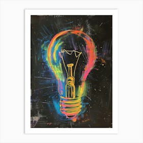 Light Bulb 25 Art Print