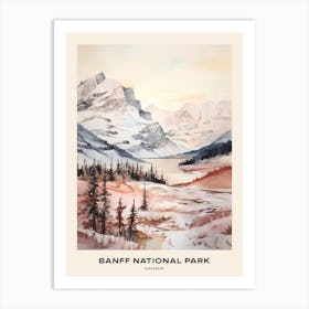 Banff National Park Canada 5 Poster Art Print