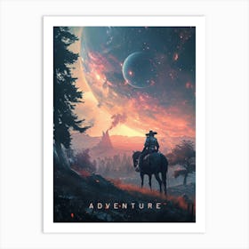 Cowboy Adventure Art Print