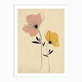 Poppies Canvas Print 1 Art Print