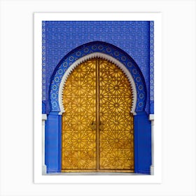 Golden Door In Morocco Art Print