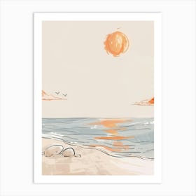 Sand And Sun 3 Art Print