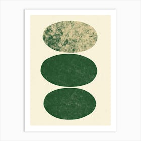 Three Ovals Art Print