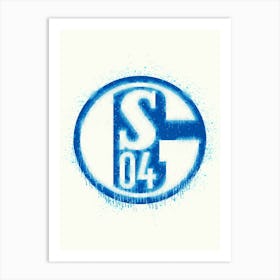 Fc Schalke 04 1 Art Print