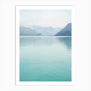 Lake Brienz, Switzerland Art Print