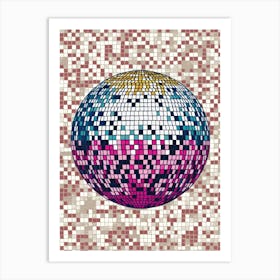 Disco Ball 13 Art Print