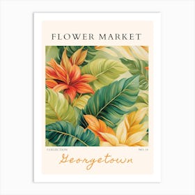 Flower Market 63 Art Print