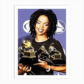 lauryn hill Grammy Awards Art Print