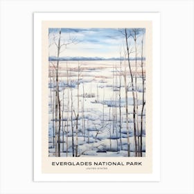 Everglades National Park United States 3 Poster Art Print