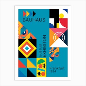 Bauhaus Exhibition Poster Art Print