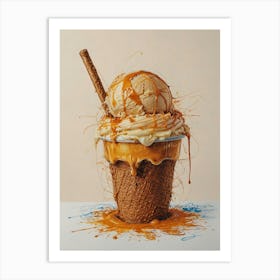 Ice Cream 14 Art Print