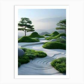 Zen Garden Art Print