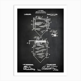 Baseball Patent Print Baseball Home Plate Baseball Poster Baseball Decor Baseball Decor Baseball Wall Art Baseball Sb2931 Art Print