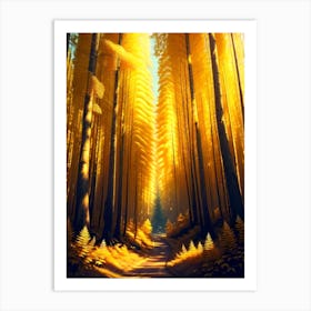 Forest 31 Art Print