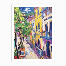 Trieste Italy 4 Fauvist Painting Art Print