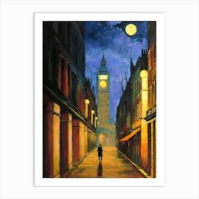 Night In London Art Print