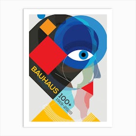 BAUHAUS 100 PLUS Art Print