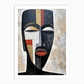 African Tribe Art 23 Art Print