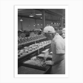 Packing Tuna Into Cans, Columbia River Packing Association, Astoria, Oregon By Russell Lee 1 Art Print