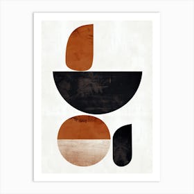 Yangon Stone Park Bauhaus Minimalist Art Print