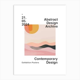 Abstract Design Archive Poster 46 Art Print