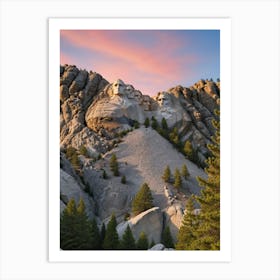 Mount Rushmore 1 Art Print