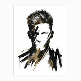 Portrait Of A Man 5 Art Print