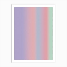 Pastel Color Palette Art Print