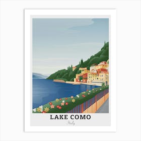 Lake Como, Italy Travel Art Print