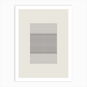 Abstract Geometric Lines Art Print
