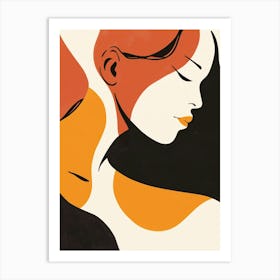 Portrait Of A Woman Art Print