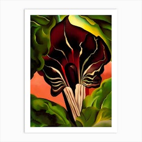 Georgia O'Keeffe - Jack-in-the-Pulpit II Art Print