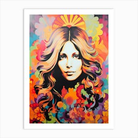 Barbra Streisand (3) Art Print