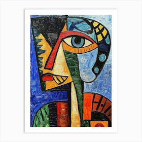 Picasso's Eyes Art Print