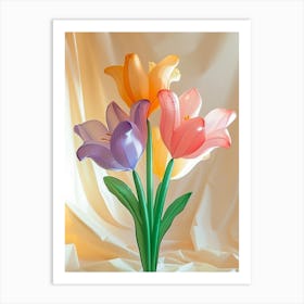 Dreamy Inflatable Flowers Lily 2 Art Print