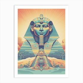 Great Sphinx Of Giza Egypt Art Print