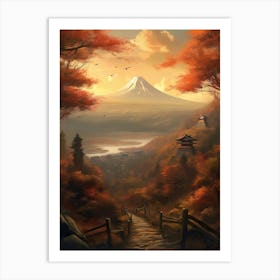 Mt Fuji 5 Art Print