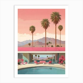 Palm Springs Art Print 0 1 Art Print