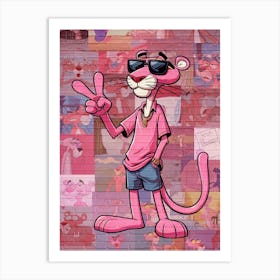 Pink Panther Art Print