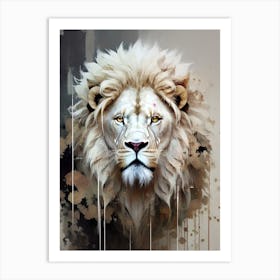 Lion Painting 97 Art Print