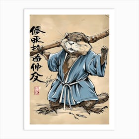 Beaver Art Print