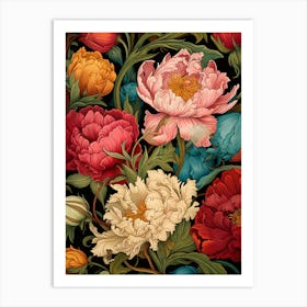 Peonies 27 Art Print