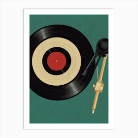 Vinyl Record 4 Art Print