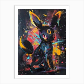 Pokemon Umbreon Art Print