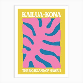Kailua Kona Hawaii Art Print