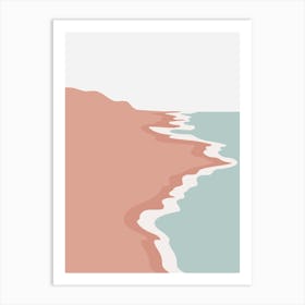 Nordic Beach Art Print