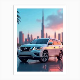 Nissan Pathfinder Art Print