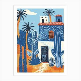 Cactus House 15 Art Print