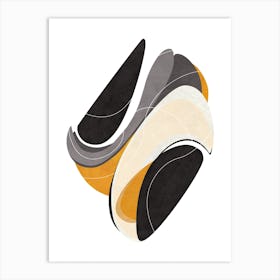 Mid Century Modern Abstract 25 Art Print