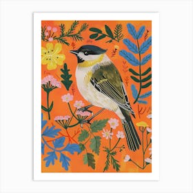 Spring Birds Carolina Chickadee 3 Art Print